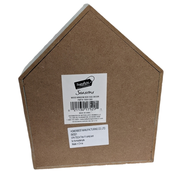 Signature Select Seasons Spring Has Sprung Wooden Shadowbox Decoration - Picture 8 of 13